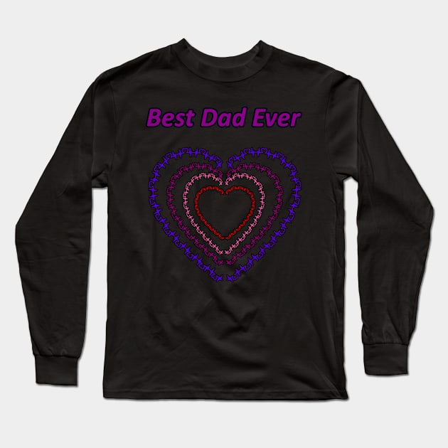 Best Dad Ever Long Sleeve T-Shirt by Island Chef2